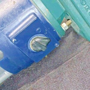 Baldor GDP3436 3/4HP Motor 1750RPM 56C w/Regal TMQ1238-2 15:1 Gearbox B10A