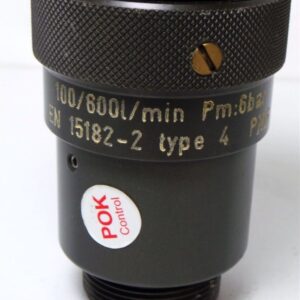 POK Slide O Matic Nozzle Fire Hose Fitting Dual Pressure PN16 Type 4 EN15182-2