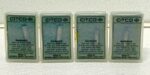 Citco CT05395 PCD Diamond Insert Lot Of 4 255E