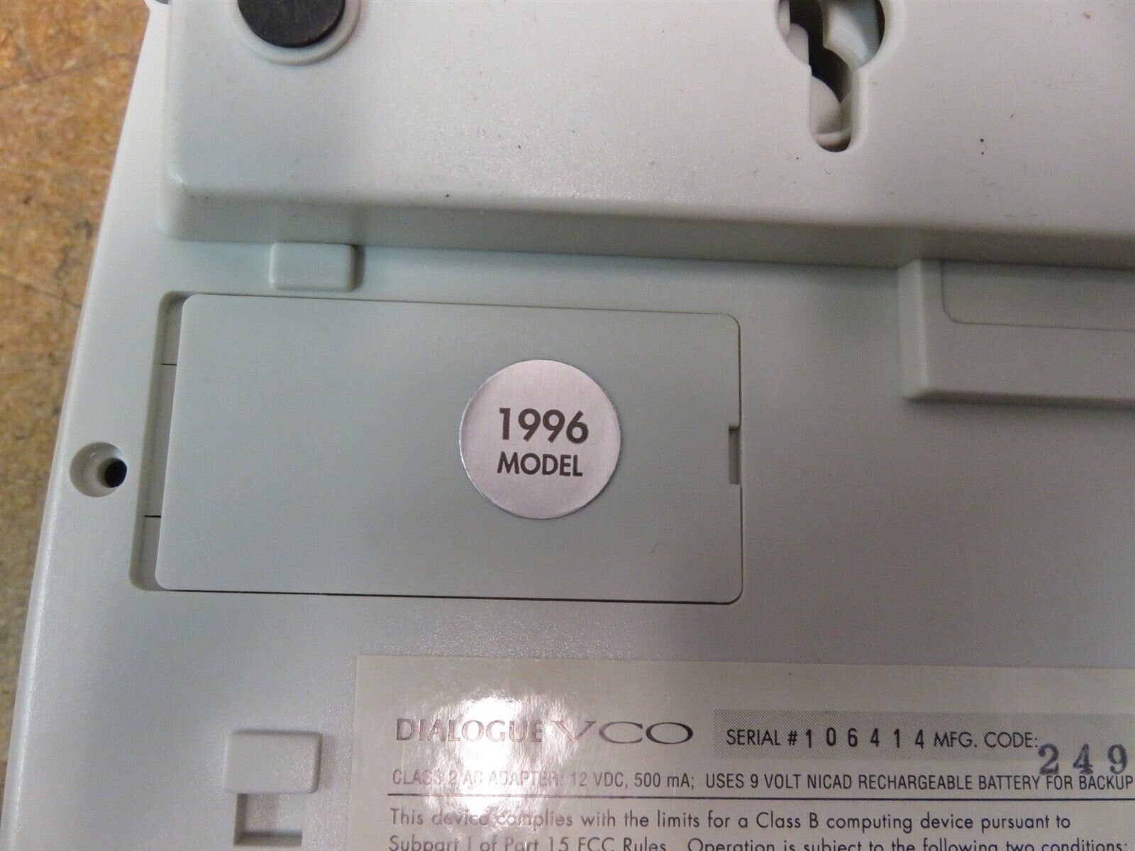 Clarity Ameriphone Dialogue VCO 1996 Read Talk Telephone Phone Hearing Loss _4 Clarity Ameriphone Dialogue VCO 1996 Read Talk Telephone Phone Hearing Loss