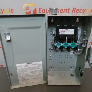 Siemens Industrial Duty Switch 60 Amp 3 Pole 1D362NF