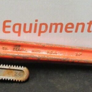 Ridge Tool Straight Pipe Wrench 24" 18" 14" Heavy Duty Cat Iron Lot of 3