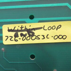 FES Systems 726-0053C-000 726-00050C End Loop Circuit Board Micro Control Rev D