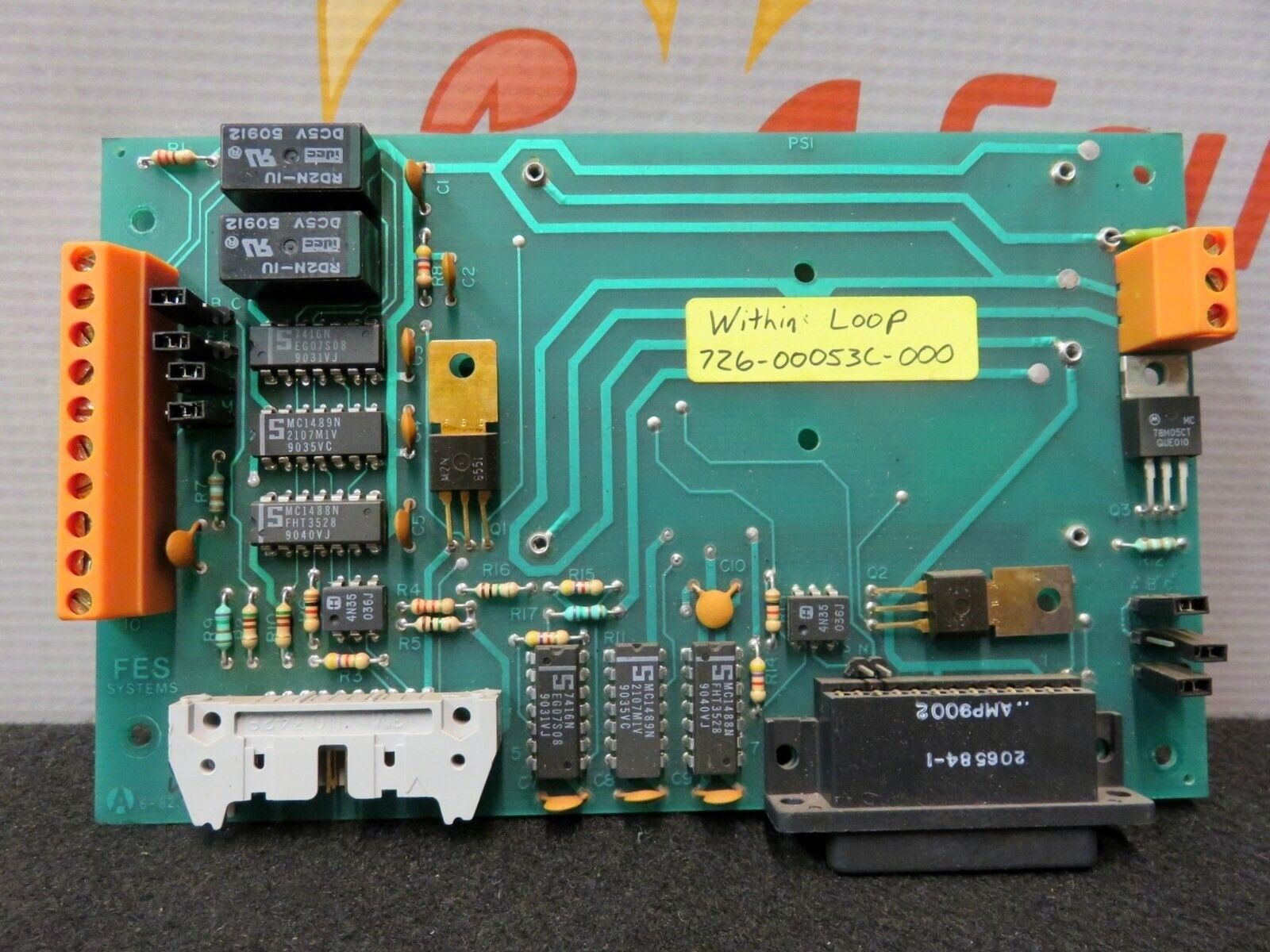 FES Systems 726-00050C Rev D Micro Control Processor Circuit Board_0 FES Systems 726-00050C Rev D Micro Control Processor Circuit Board