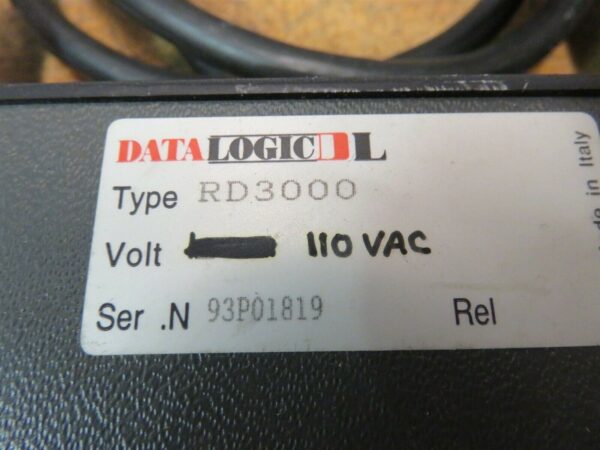 DataLogic DL RD3000 RD 3000 Decoder Module 110 Vac.
