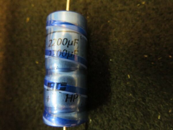 BC Vishay Philips Capacitors 2200uF Axial Capacitor New Lot of 96.