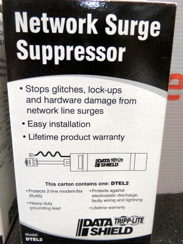 Tripp-Lite DTEL2 Hunter Network Surge Protector New Lot of 4
