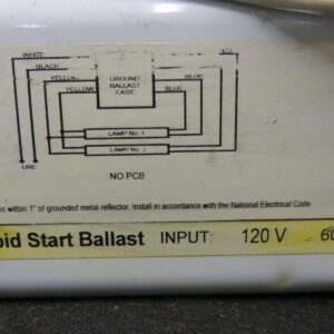 Signa Universal Lighting USB-0412-12 Outdoor Lighting Ballast Rapid Start New