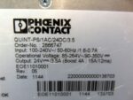 Phoenix Contact Quint Power Supply PS/1AC/24DC/3.5 2866747 Input 100-240V