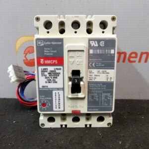 Cutler Hammer HMCPS 3 Amp 3 Pole HMCPS003ADC Motor Circuit Protector