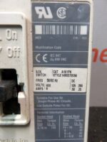 Cutler Hammer HMCPS 3 Amp 3 Pole HMCPS003ADC Motor Circuit Protector