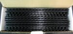 MyBinding Black Plastic Bindings 5/16" 19 Ring 12" Coil Combs Lot of 6