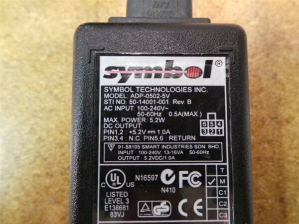 Symbol ADP-0502-5V Adapter Power Charger Supply Lot of 4
