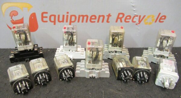 Allen Bradley 700-HB-33A1-1 Omron MK2PN-UA-AC120 Relay Cube Coil Lot 11 New