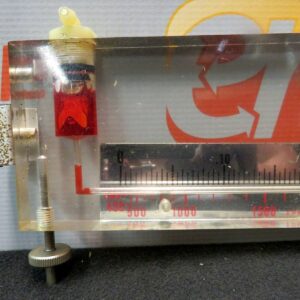 Dwyer Instruments 125AY Durablock Plastic Manometer Stationary Draft Gage 4000