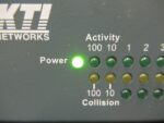 KTI Networks KF-24MS 24 Port 10/100 Ethernet Hub Adapter Switch
