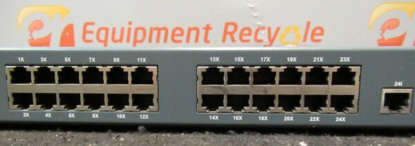 KTI Networks KF-24MS 24 Port 10/100 Ethernet Hub Adapter Switch