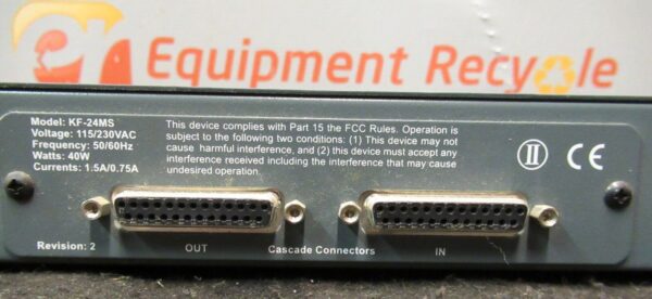 KTI Networks KF-24MS 24 Port 10/100 Ethernet Hub Adapter Switch