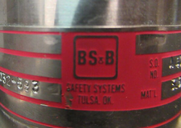 BS&B GD-4-0032-593 GR-C Outlet Fitting 1" Stainless 316L Lot of 3 New