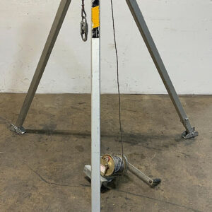 Protecta AK205 Series Aluminum Tripod Confined Space System w/Winch H7A
