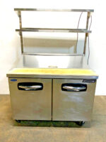 Norlake AdvantEdge SP48-12 2-Door Sandwich Salad Refrigerated Prep Table 48"
