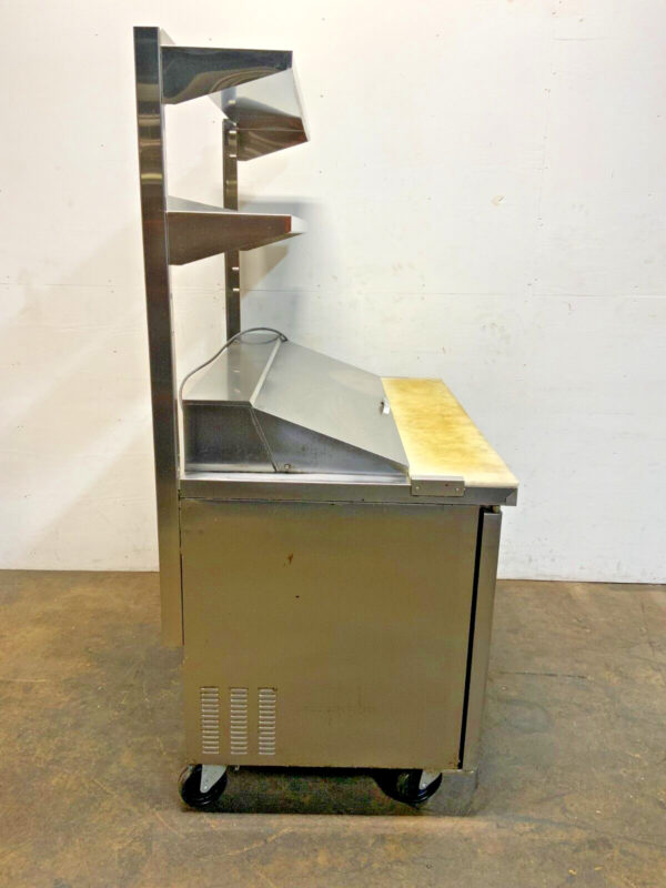 Norlake AdvantEdge SP48-12 2-Door Sandwich Salad Refrigerated Prep Table 48"
