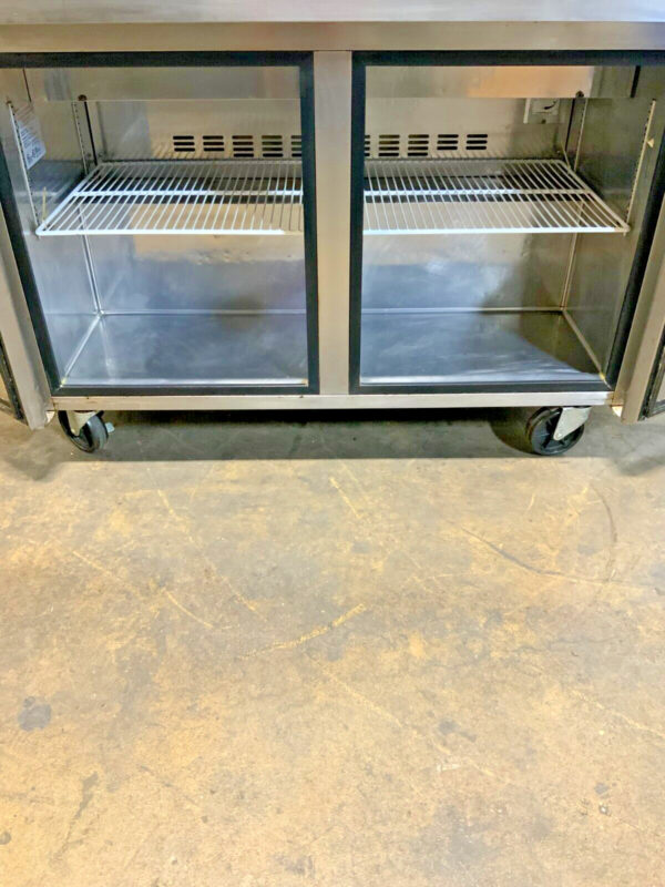 Norlake AdvantEdge SP48-12 2-Door Sandwich Salad Refrigerated Prep Table 48"