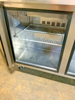 Norlake AdvantEdge SP48-12 2-Door Sandwich Salad Refrigerated Prep Table 48"