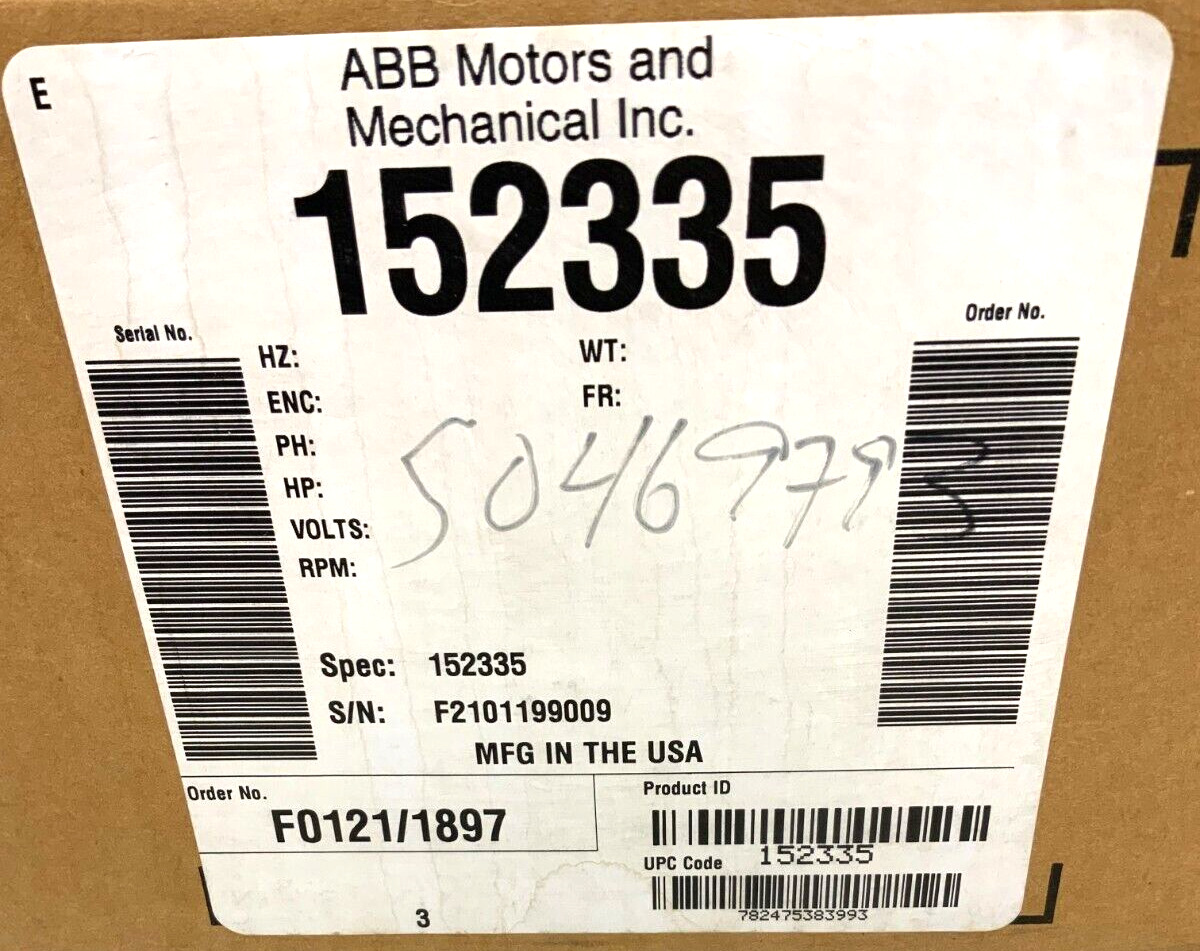 NEW Dodge ABB Baldor DBSC-VP 152335 D-Series Motor Brake 10/LB-FT Torque 11B_10 NEW Dodge ABB Baldor DBSC-VP 152335 D-Series Motor Brake 10/LB-FT Torque 11B