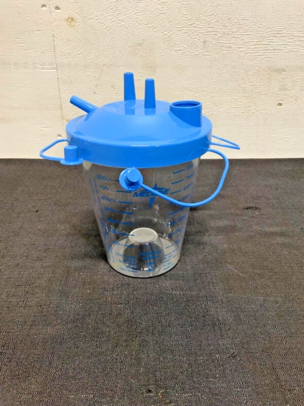 NEW Lot of 5 Medline HCS7850 850cc Negative Pressure Canister w/Filter Lid 65D