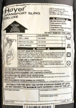 Joerns Hoyer NA13501N Professional Medium Transport Deluxe Sling 440LB Max 24B