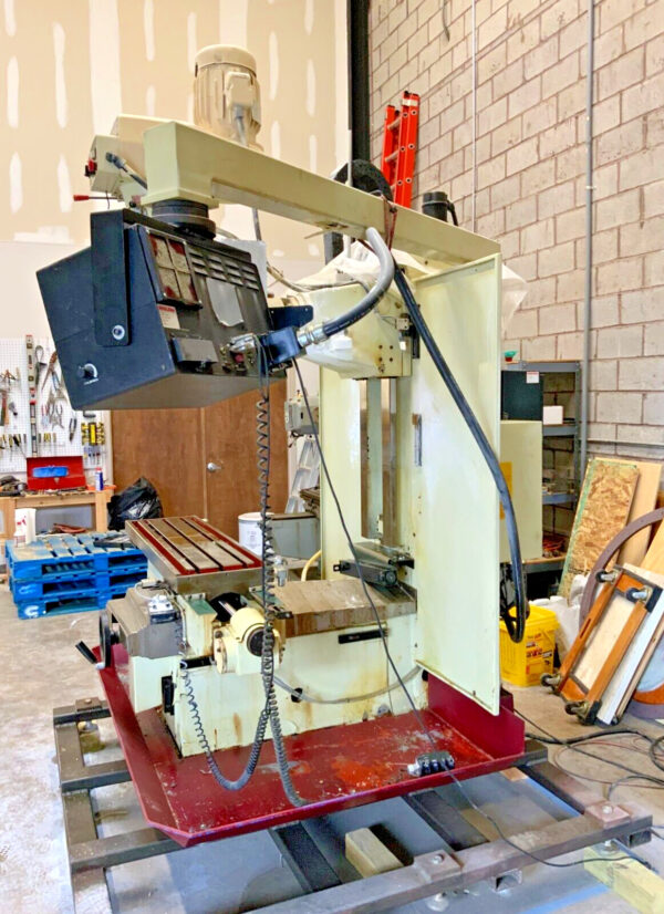 Acer E-1350B 2001 Vertical CNC Bed Mill 50" X 13" Table w/Anilam 3000M Control