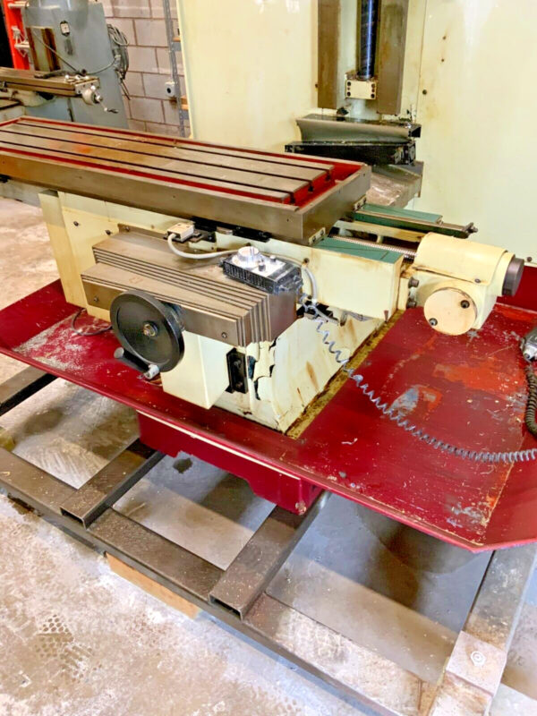 Acer E-1350B 2001 Vertical CNC Bed Mill 50" X 13" Table w/Anilam 3000M Control