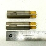 Lot of 2 Unbranded R0680 1" x 3 3/4" Face Mill End Cutter 243H