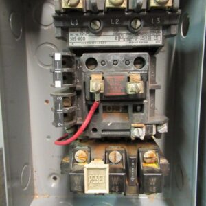 Allen Bradley 509-AOD 595-A Motor Starter Aux Auxiliary Contact Enclosure