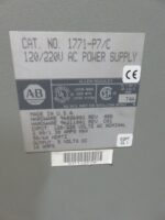 Allen Bradley 1771-P7/C 102/220V AC Power Supply 1171-P7 16 Amps