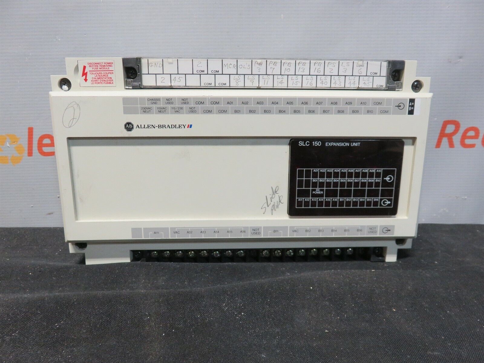 Allen Bradley SLC 150 Expansion Unit Programmable Controller 1745-E152 Series B _0 Allen Bradley SLC 150 Expansion Unit Programmable Controller 1745-E152 Series B