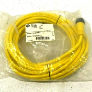 Allen-Bradley 889N-F5AENM-8 QD Cable Cordset 5-Pin Series B 8 Meter 252I