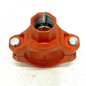 NEW Lot of 5 Grinnell 730 Threaded 3" X 1 1/4" Mechanical Pipe Tee Outlet 17B