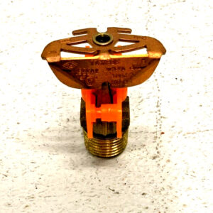 Lot of 12 Tyco TY3351 1/2" Brass Horizontal Fire Sprinkler Head Sidewall 200F