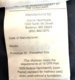 Lot of 3 Joerns PrevaMatt Elite 36" X 80" 2-Way Stretch Mattress Console Cover