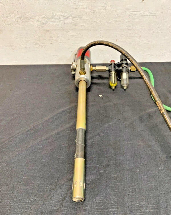 1073-0006-V2 Industrial Pneumatic Air Grease Drum Barrel Pump Gun 85 PSI 74D
