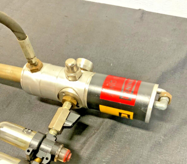 1073-0006-V2 Industrial Pneumatic Air Grease Drum Barrel Pump Gun 85 PSI 74D