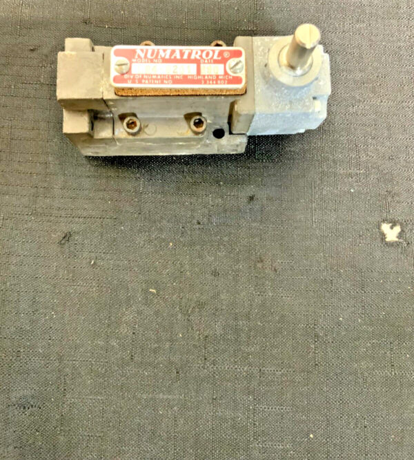 NEW Numatrol ASCO Sentinel LR4-0201 Numatics Pneumatic Limit Valve Switch 243H