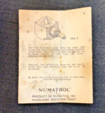 NEW Numatrol ASCO Sentinel LR4-0201 Numatics Pneumatic Limit Valve Switch 243H