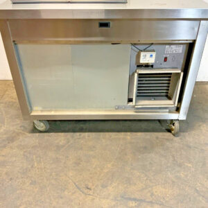 Duke TMD-46SS M Stainless Steel Refrigerated Top Access Milk Cooler Station E7A