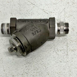 Paget SC1-108-A 1" Stainless Steel Threaded Y Strainer CF8M Class 600 243F