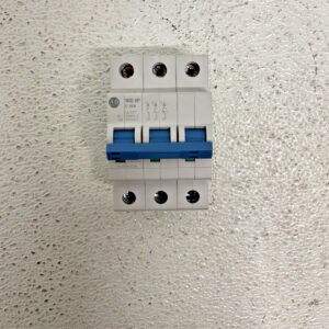 Lot of 2 Allen Bradley 1492-SPM3C150 3 Pole Miniature Circuit Breaker Series D