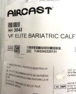 NEW Lot of 6 Aircast DJO 3043 VF Venaflow Elite Bariatric Calf Cuff 47D