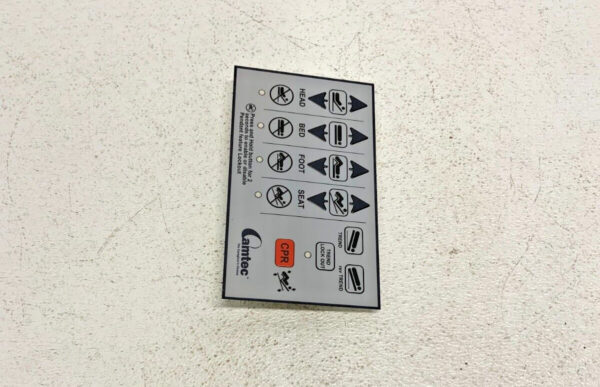 NEW Camtec Replacement Staff Hospital Bed Controller Head Foot Board Control 45D
